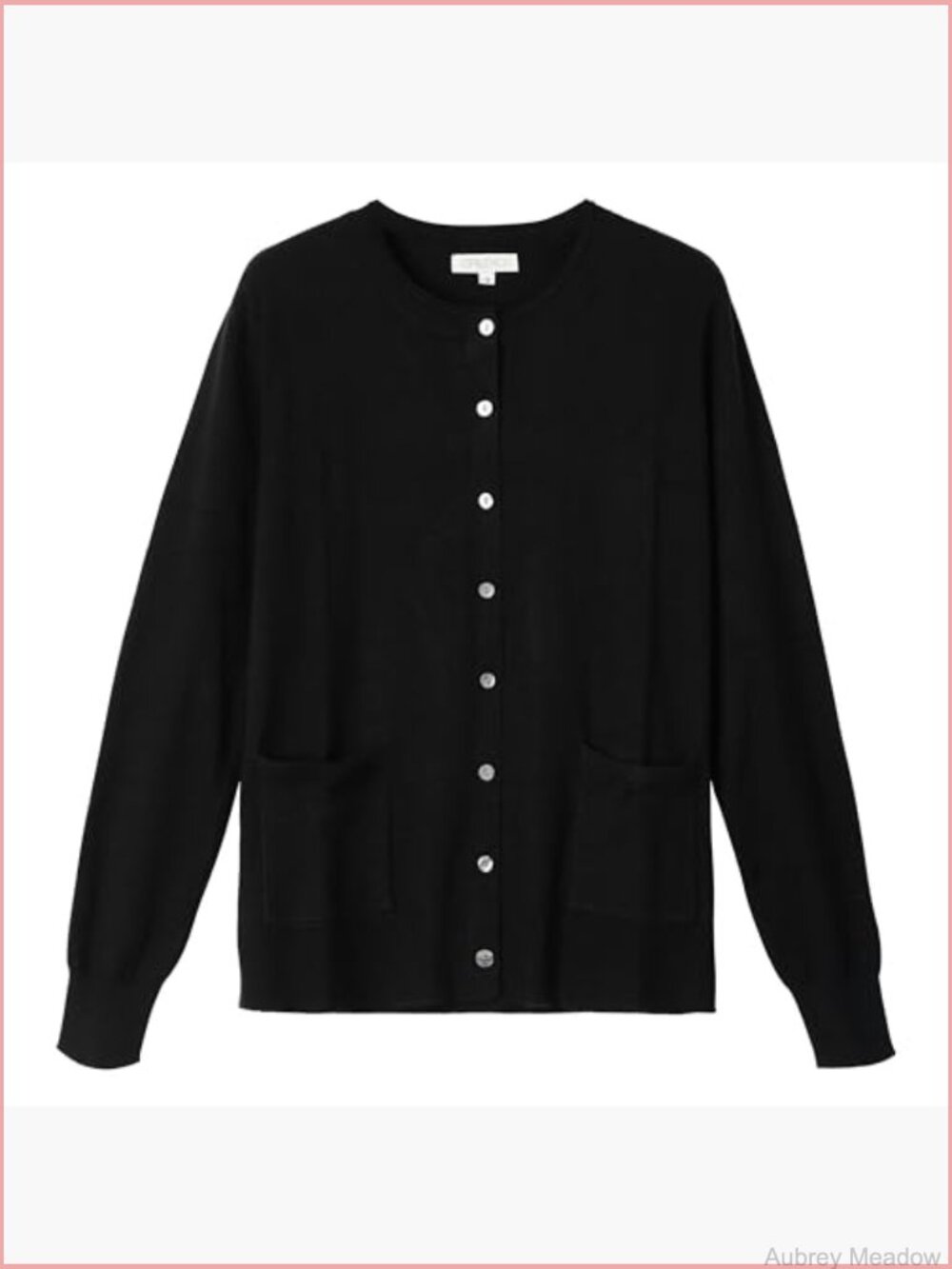 Long Sleeve Knit Open Front Cardigan with Pockets - Picture 5 of 6